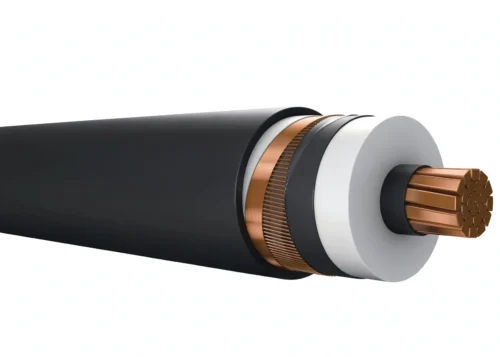Single-Core Cu/XLPE/CWS/LW/PE MV Cable (18/30 kV)