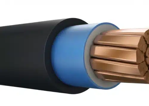 Single-Core Cu/XLPE/HFFR Cable (0.6/1 kV)