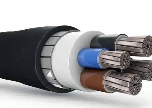 Al/PVC/STA/PVC LV Cable (0.6/1 kV)