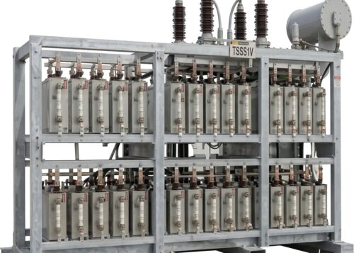 Open-Air Substation Capacitor Bank